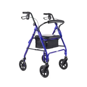 Days Lightweight Aluminium Rollator, Blue