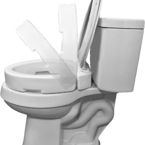 Carex Hinged Toilet Seat Riser (Standard and Elongated)