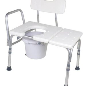 Carex Bathtub Transfer Bench With Opening & Bucket